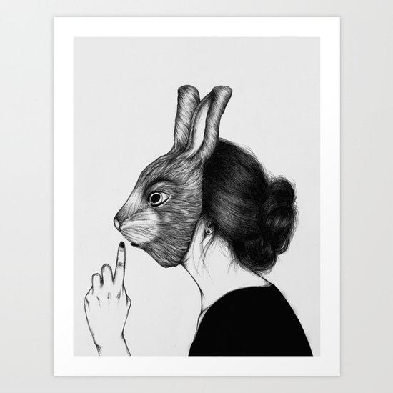 Peculiar III Art Print