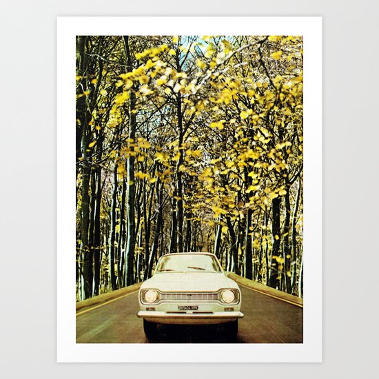 Like a vintage photo. Art Print