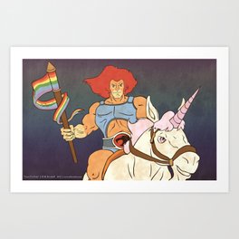 Lion-O's Pride Art Print