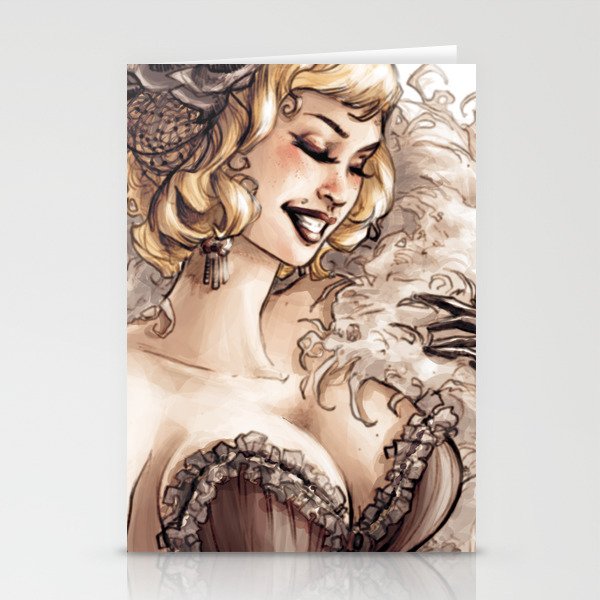 Burlesque Stationery Cards