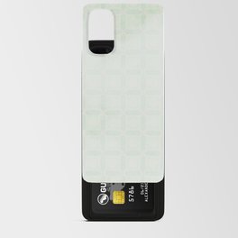 Retro pale green wallpaper Android Card Case