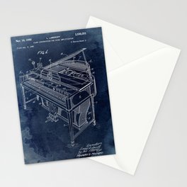 PIANO CONSTRUCTION FOR Sound Patent Year 1945 Stationery Card