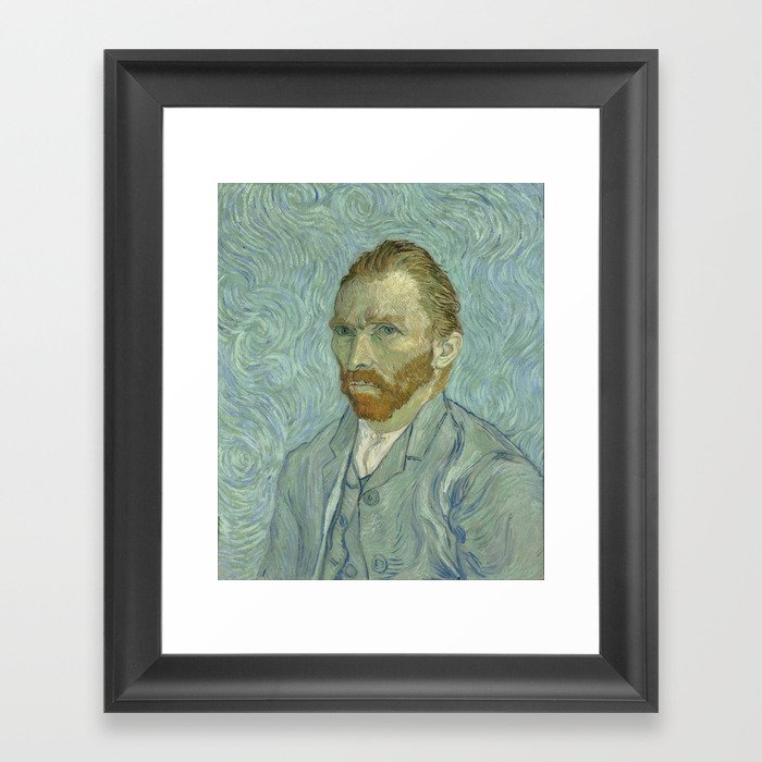 Vincent Van Gogh Self Portrait Framed Art Print By Constantchaos