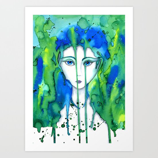 First Girl Art Print