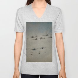 RAF Mass Flypast V Neck T Shirt