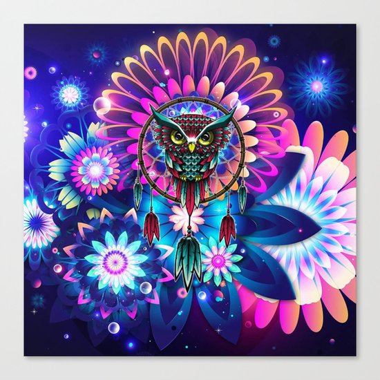 Owl Dream Canvas Print