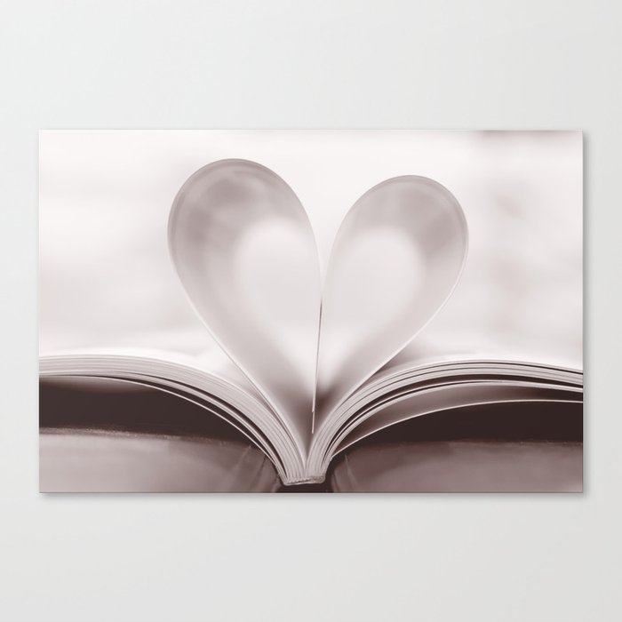 pages of love Canvas Print