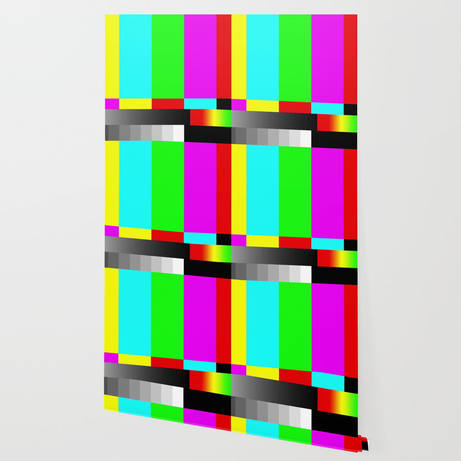Smpte Television Tv Color Bars Wallpaper By Historystuff Society6