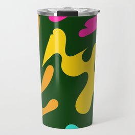 7 Matisse Cut Outs Inspired 220602 Abstract Shapes Organic Valourine Original Travel Mug
