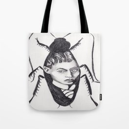 Franz Kafka--Author Portrait Metamorphosis Tote Bag