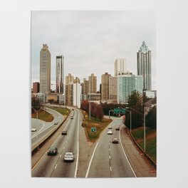 Atlanta Skyline Poster