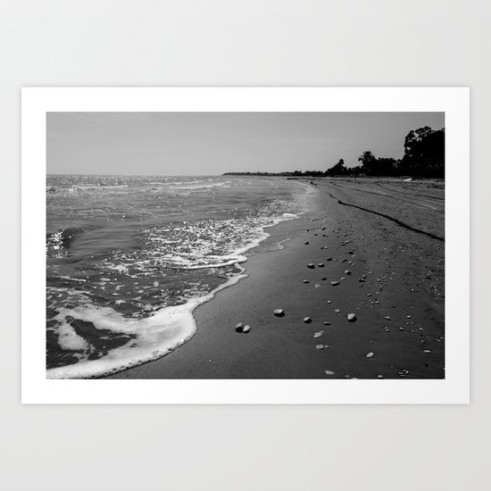BEACH DAYS XXX Art Print