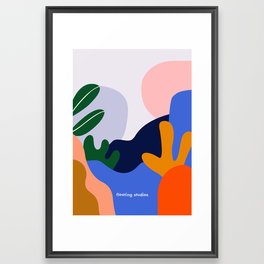Matisse Shapes Framed Art Print