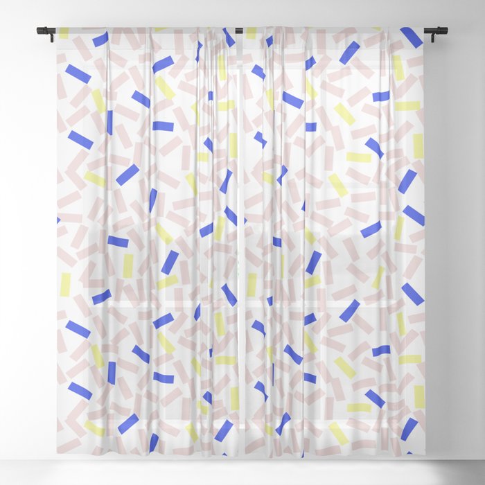 Confetti-13 Sheer Curtain