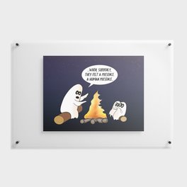 Ghost stories Floating Acrylic Print