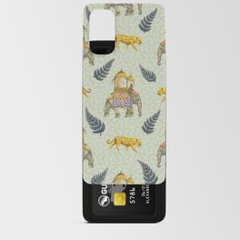 Into the Wild Animal Pattern - Green Android Card Case