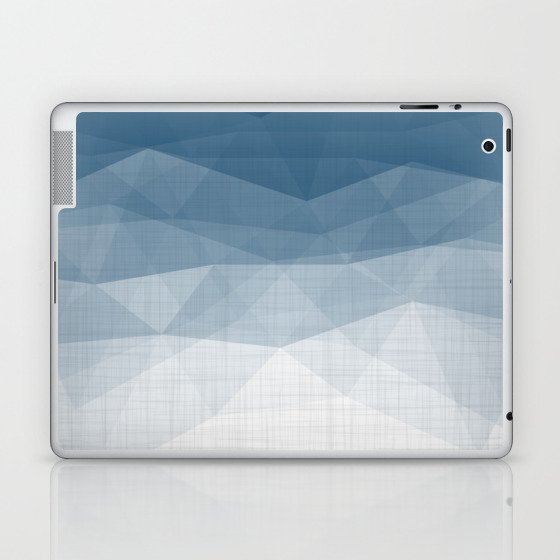 Imperial Topaz - Geometric Triangles Minimalism Laptop & iPad Skin
