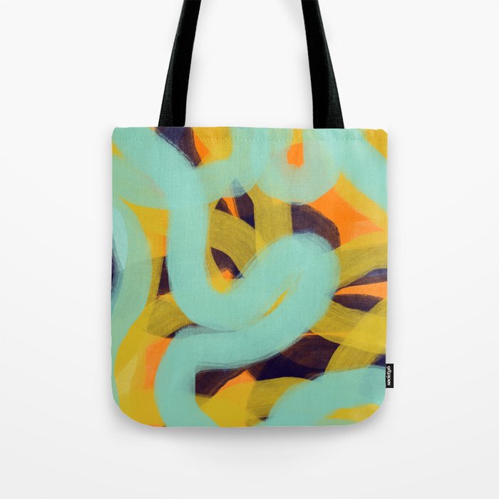 Expressionist Painting. Abstract 258. Tote Bag