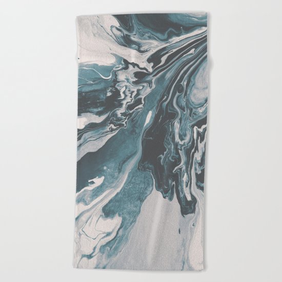 Teal (soul mate) Beach Towel