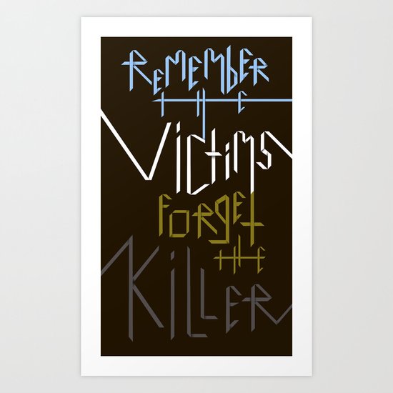 Sometimes History Should... Art Print