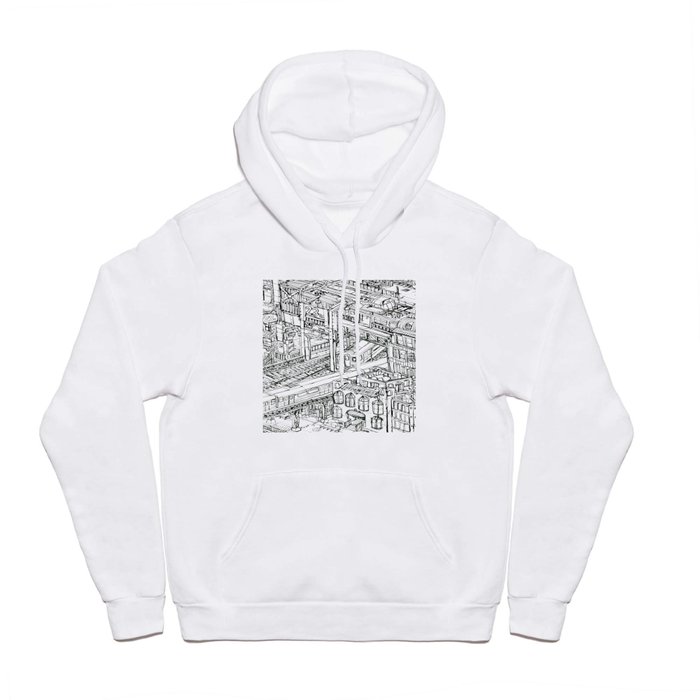 The Town of Train 1 Hoody