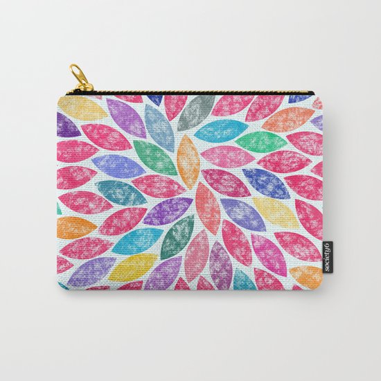 Abstract Colorful leaves II Carry-All Pouch