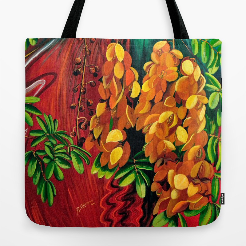 Cassia Fine Art Print Oil Painting Flowers Painting Yellow