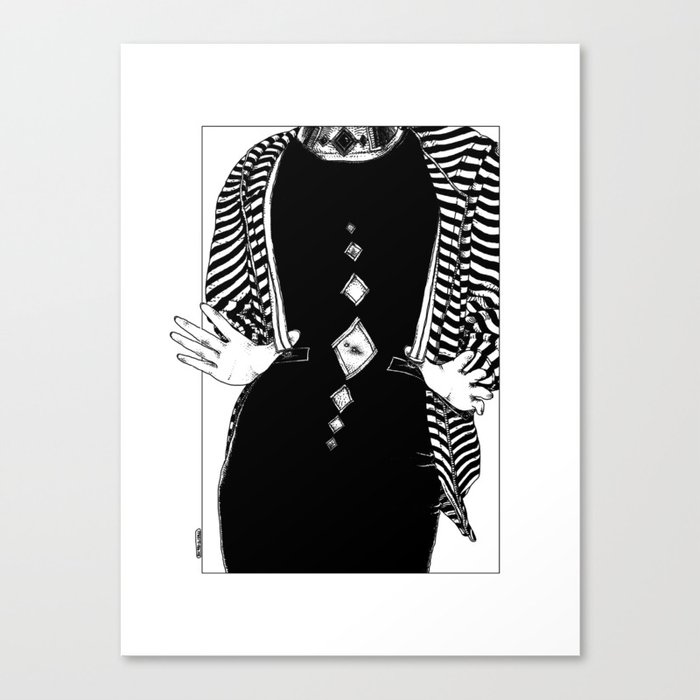 Asc 442 Le Talisman My Black Star Canvas Print - 