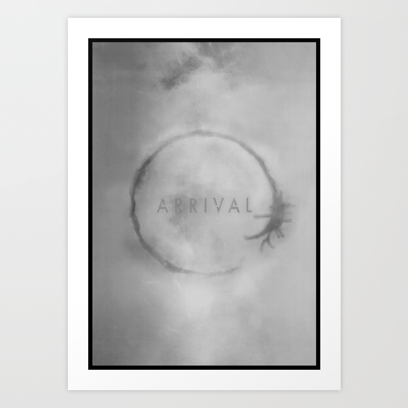 Arrival Movie Poster Art Print By Hermandesign Society6