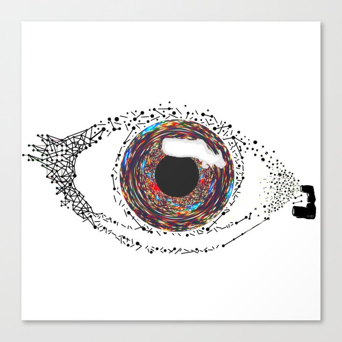 the Eye Canvas Print