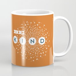 Be Kind (orange/blue) Coffee Mug