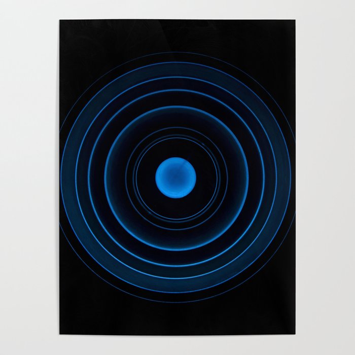 Blue Orbit Poster