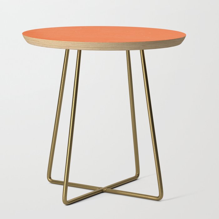 shades of orange stone Side Table