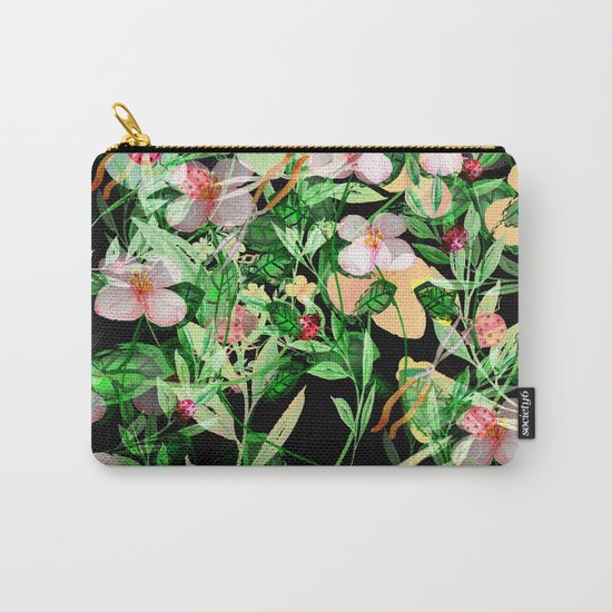 Garden Frenzy Night Carry-All Pouch