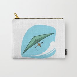 Hang glider in the clouds Carry-All Pouch