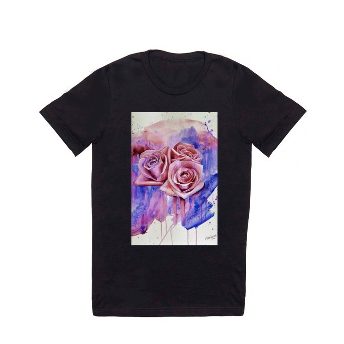 A ROSE BY ANY OTHER NAME- RED & BLUE  T Shirt