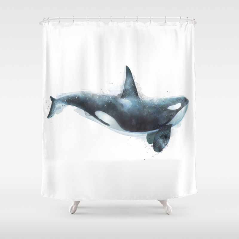 Orca Shower Curtain By Amyhamilton Society6