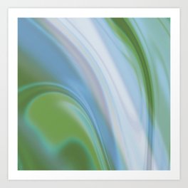 Flowing with Peace Art Print
