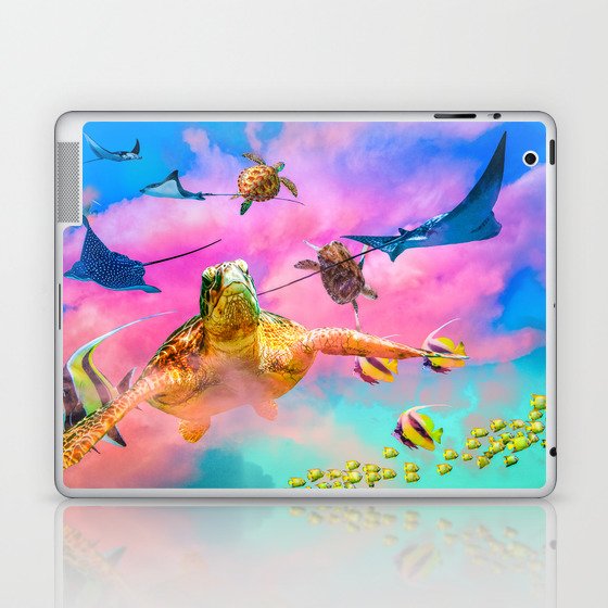 The Turtles at Sky Reef Laptop & iPad Skin