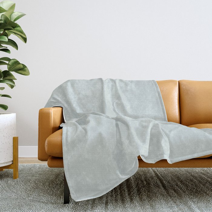 Spa blue throw blanket top