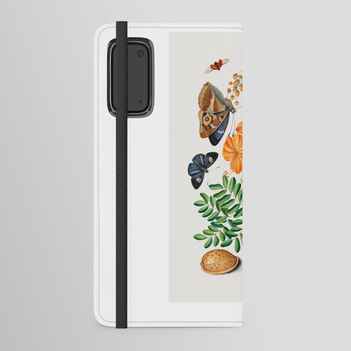 Flowers and shells Android Wallet Case