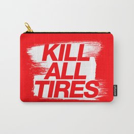 Kill All Tires v1 HQvector Carry-All Pouch | Digital, Vector, Graphic Design, Illustration 