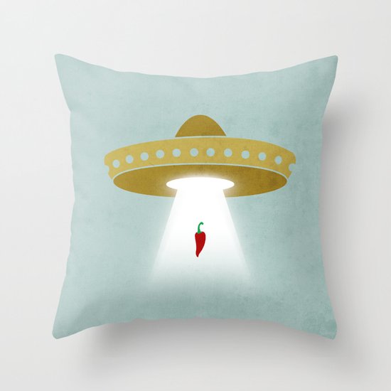 UFsombrerO Throw Pillow