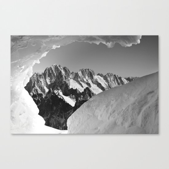 French Alps, Chamonix, France. (1) Canvas Print