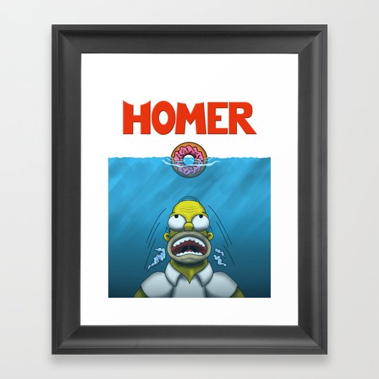 HOMER Framed Art Print