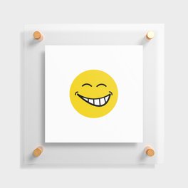 Smiley Face Floating Acrylic Print