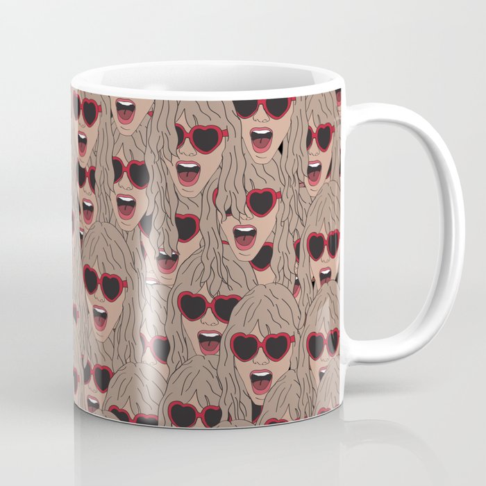 TaylorSwift Faces Coffee Mug