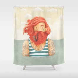 Octopus Shower Curtain