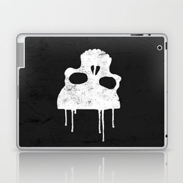  GRUNGE BACKGROUND WITH SKULL Laptop & iPad Skin