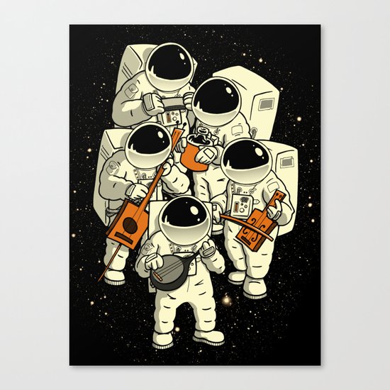 Space Jamboree Canvas Print